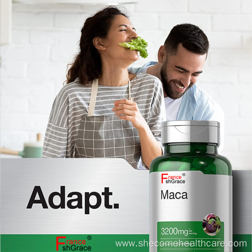 organic maca supplement Non GMO maca root capsules